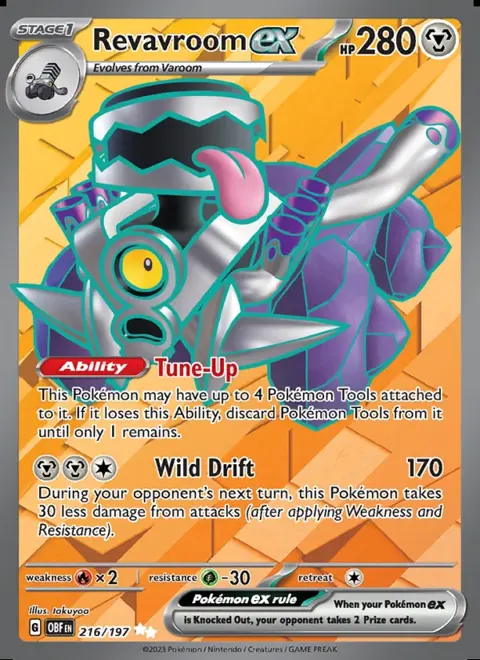 Revavroom ex 216/197 — reference scan