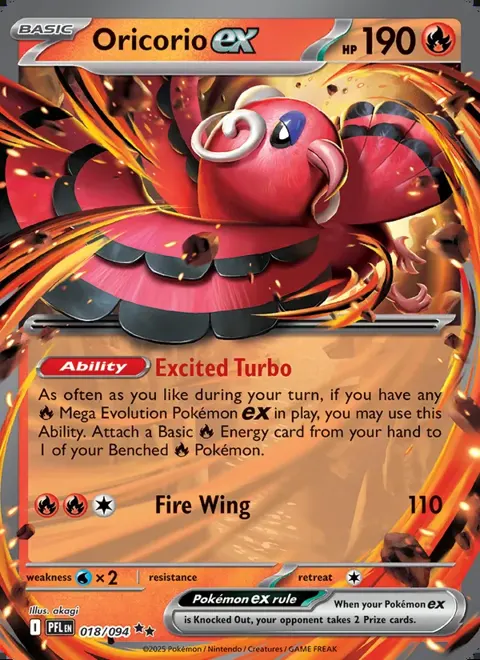 Oricorio ex 018/094 — reference scan