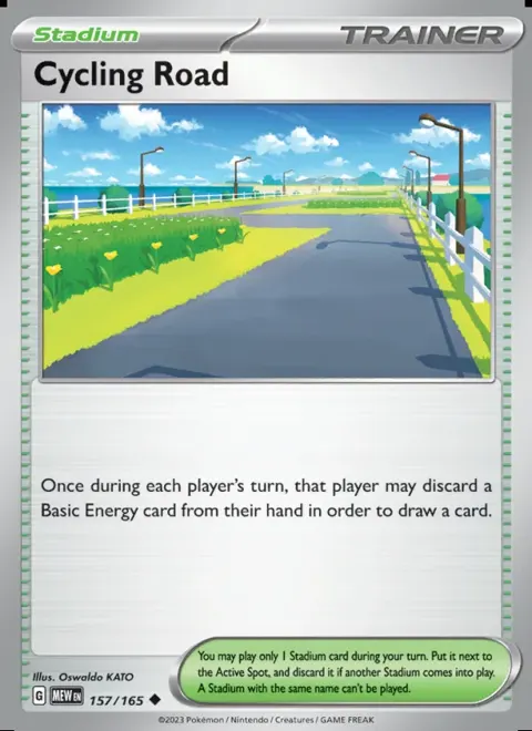 Cycling Road 157/165 — reference scan